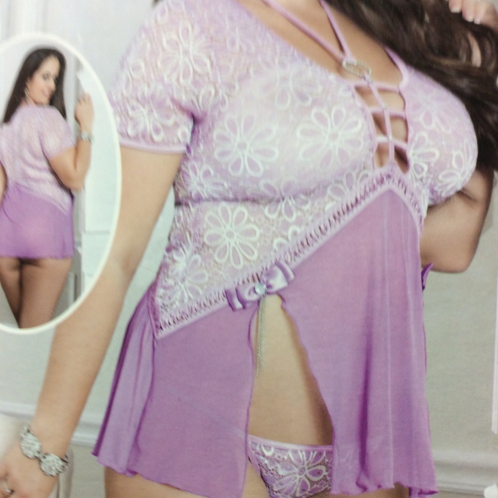 New plus size 1pc
